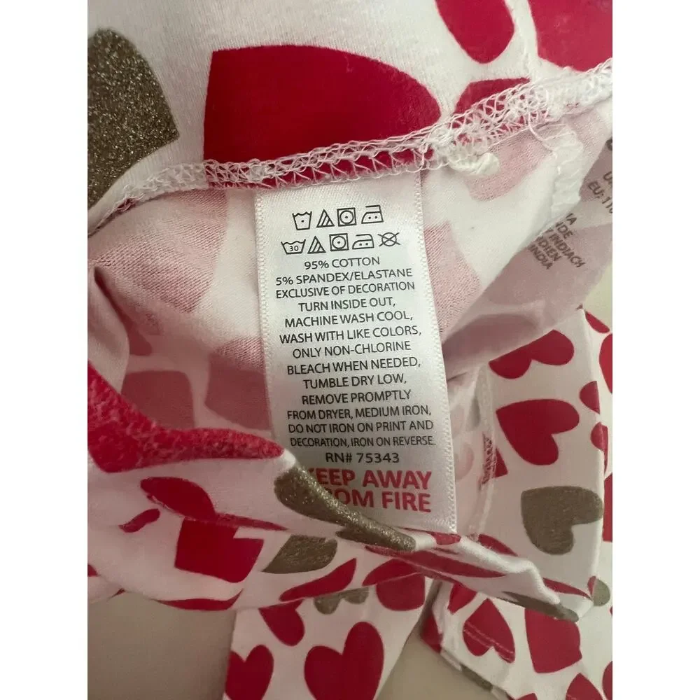 Tommy Bahama Glitter Heart Set Size Small 5-6